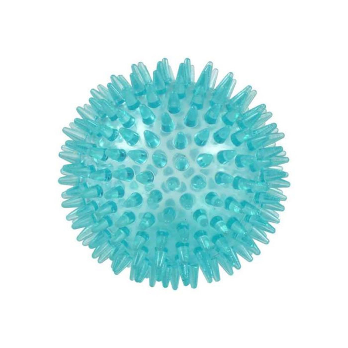 Paris Prix Lot de 2 Jouets pour Chien  Balle & Os  13cm Bleu