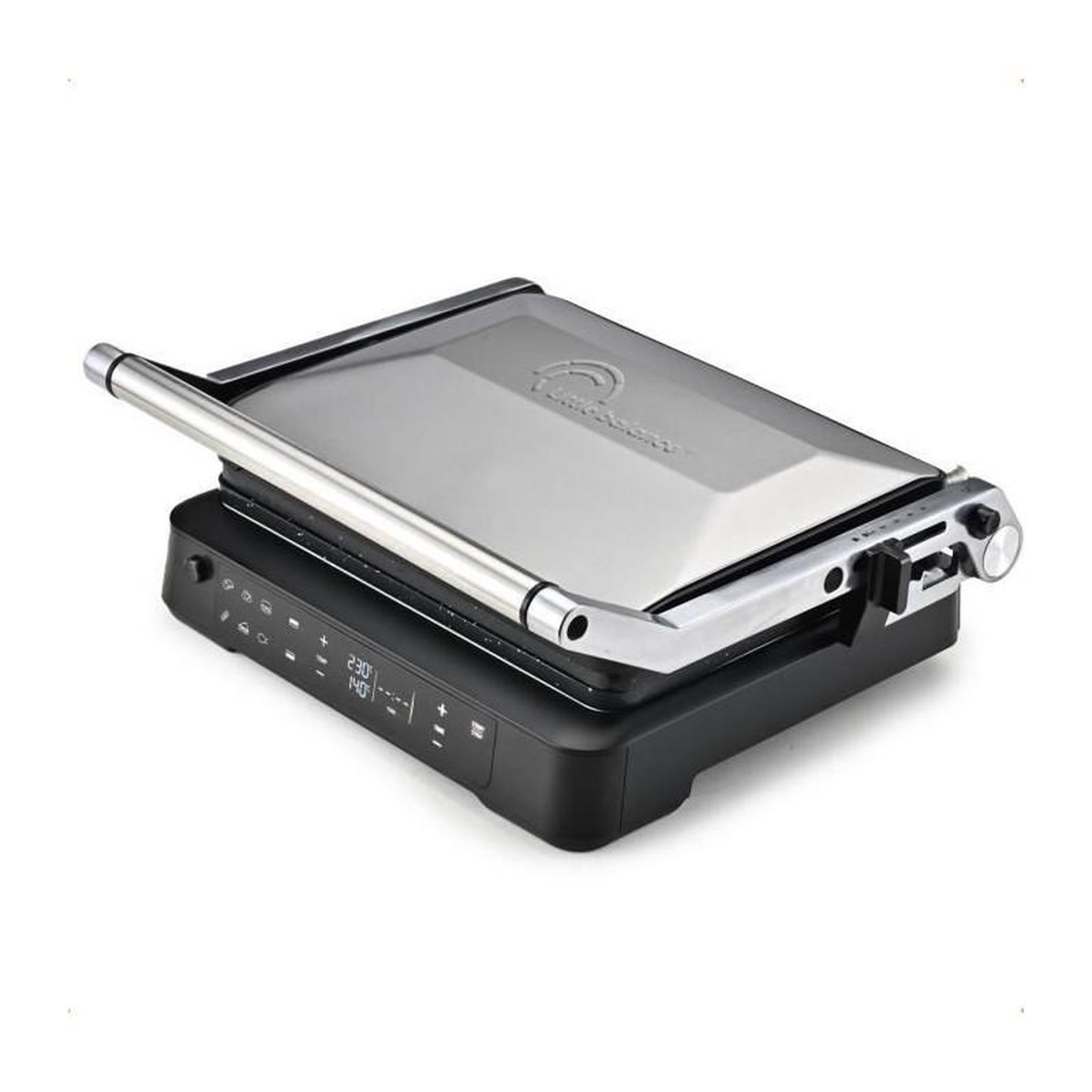 LITTLE BALANCE Grill viande - LITTLE BALANCE - 8734 - 2000 W - 6 positions - Aluminium / Noir