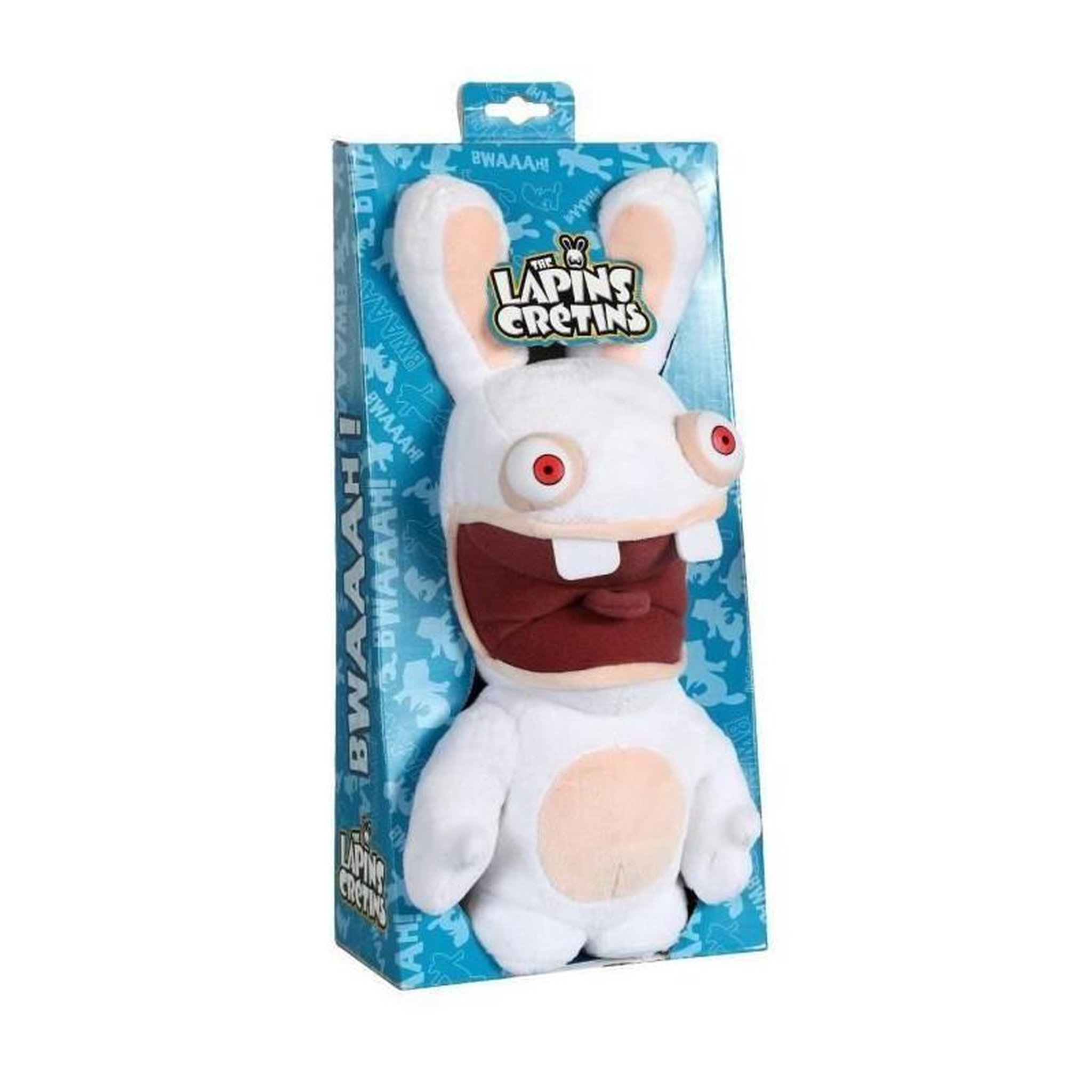 Gipsy LAPINS CRETINS Peluche 28 cm Bouche Ouverte sonore