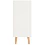 Voir la diapositive 4 : VIDAXL Buffet blanc et chene sonoma 90x30x72 cm bois d'ingenierie