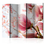 Paris Prix Paravent 5 Volets  Pink Magnolia  172x225cm