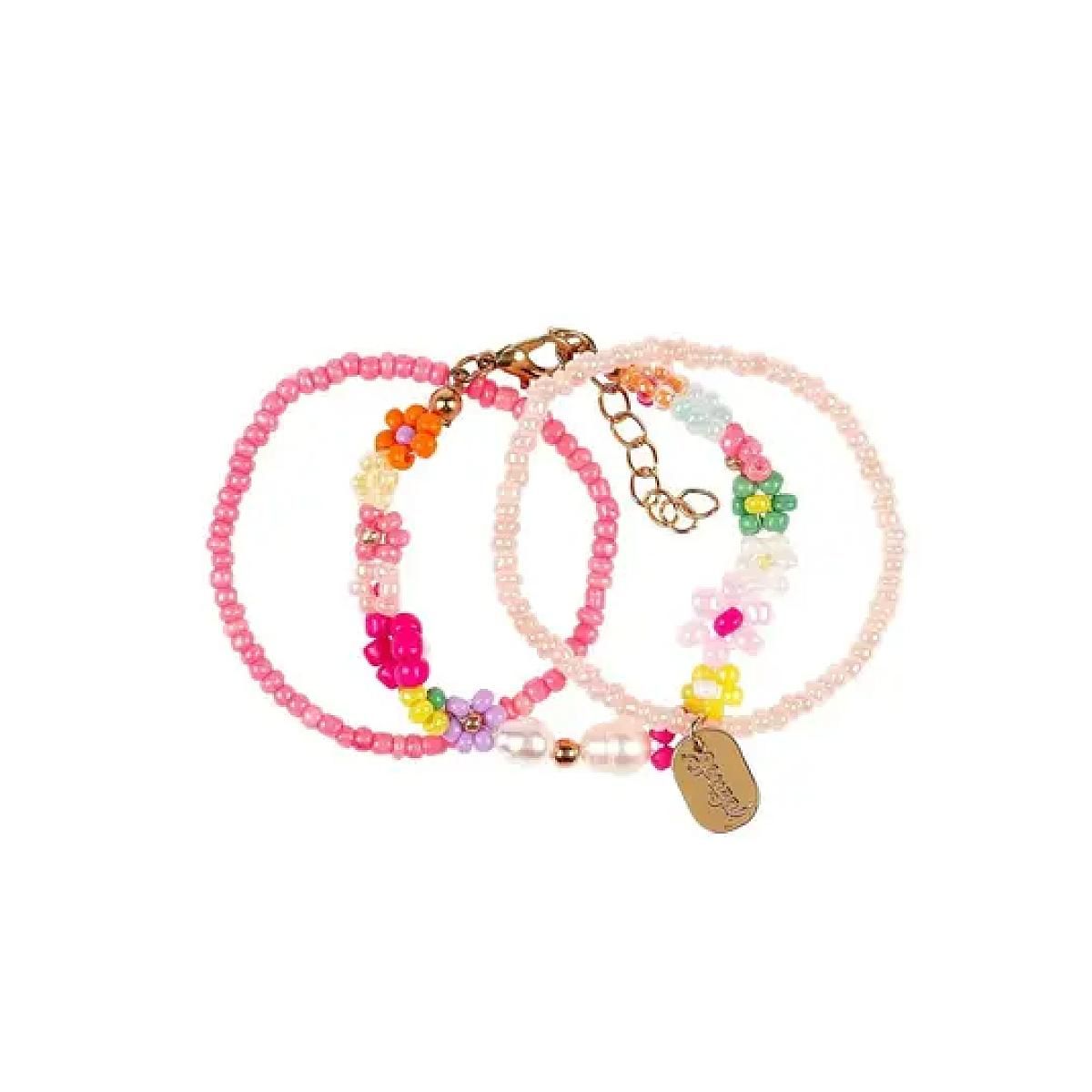 SOUZA Bracelets Loiz fleur rose