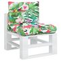 Voir la diapositive 3 : VIDAXL Coussins de palette lot de 2 multicolore tissu Oxford