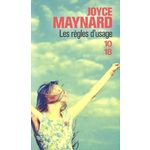 LES REGLES D'USAGE, Maynard Joyce