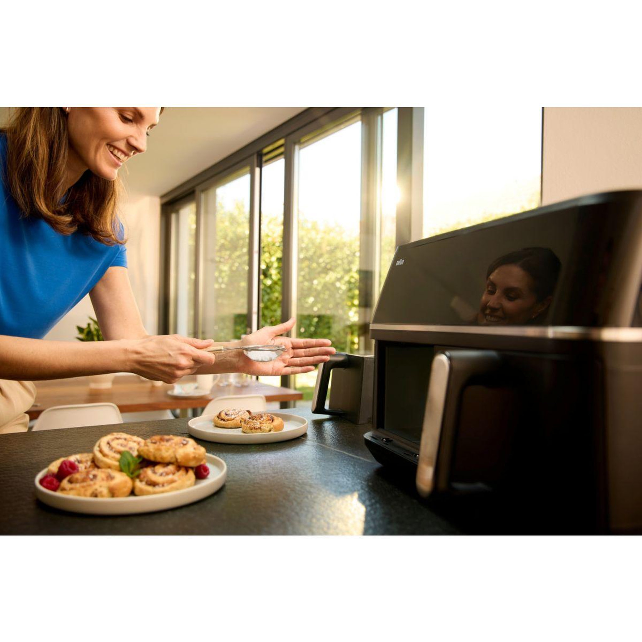 Voir la diapositive 5 : BRAUN Friteuse sans huile twincook 5 td5030ibk