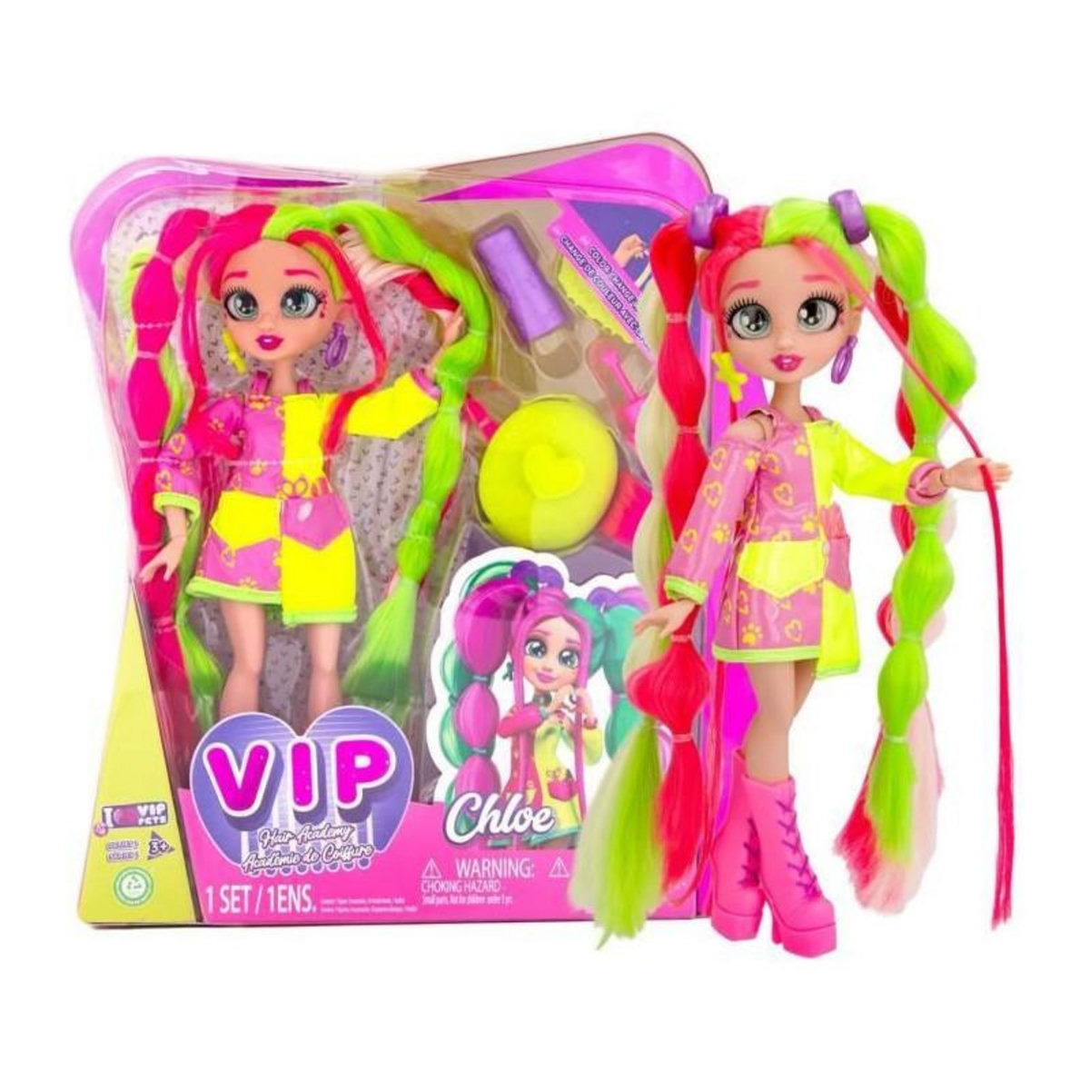 IMC Toys Poupée VIP Hair Academy - Khoe