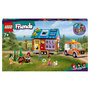 Voir la diapositive 1 : LEGO Friends 41735 La mini maison mobile, Jeu Camping en Forêt avec Voiture Jouet, Mini-Poupées Leo & Liann