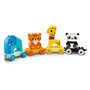 Voir la diapositive 2 : LEGO DUPLO 10955 - My First Le Train des Animaux, Jouet Premier Âge, Jeu Éducatif pour Enfants et Bébés agés de 1 an et plus