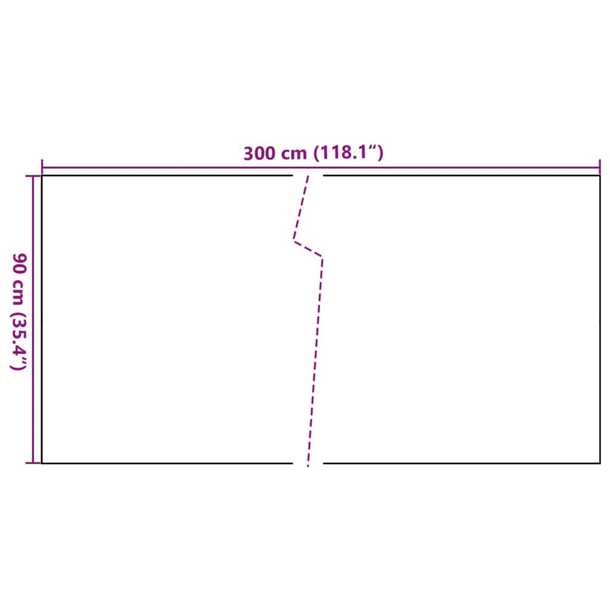 Voir la diapositive 6 : VIDAXL Paravent de balcon anthracite 300x90 cm resine tressee