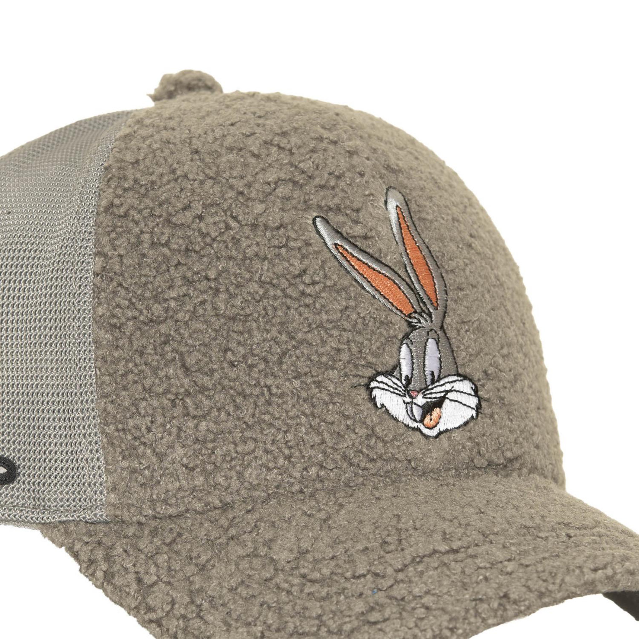 Voir la diapositive 3 : CAPSLAB Casquette baseball avec filet et broderie looney tunes bunny