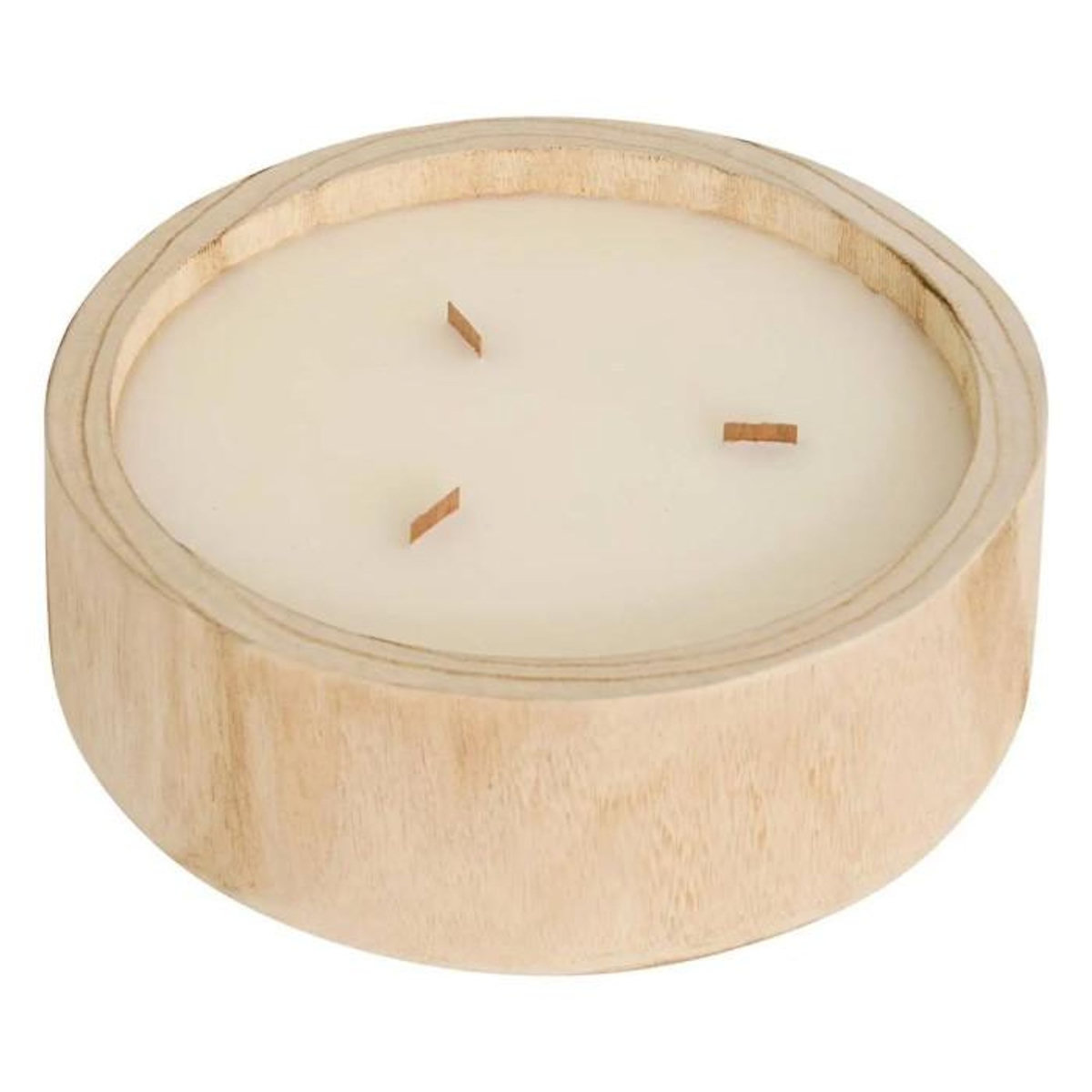 ATMOSPHERA Bougie Parfumée en Bois  Wonj  100g Coton