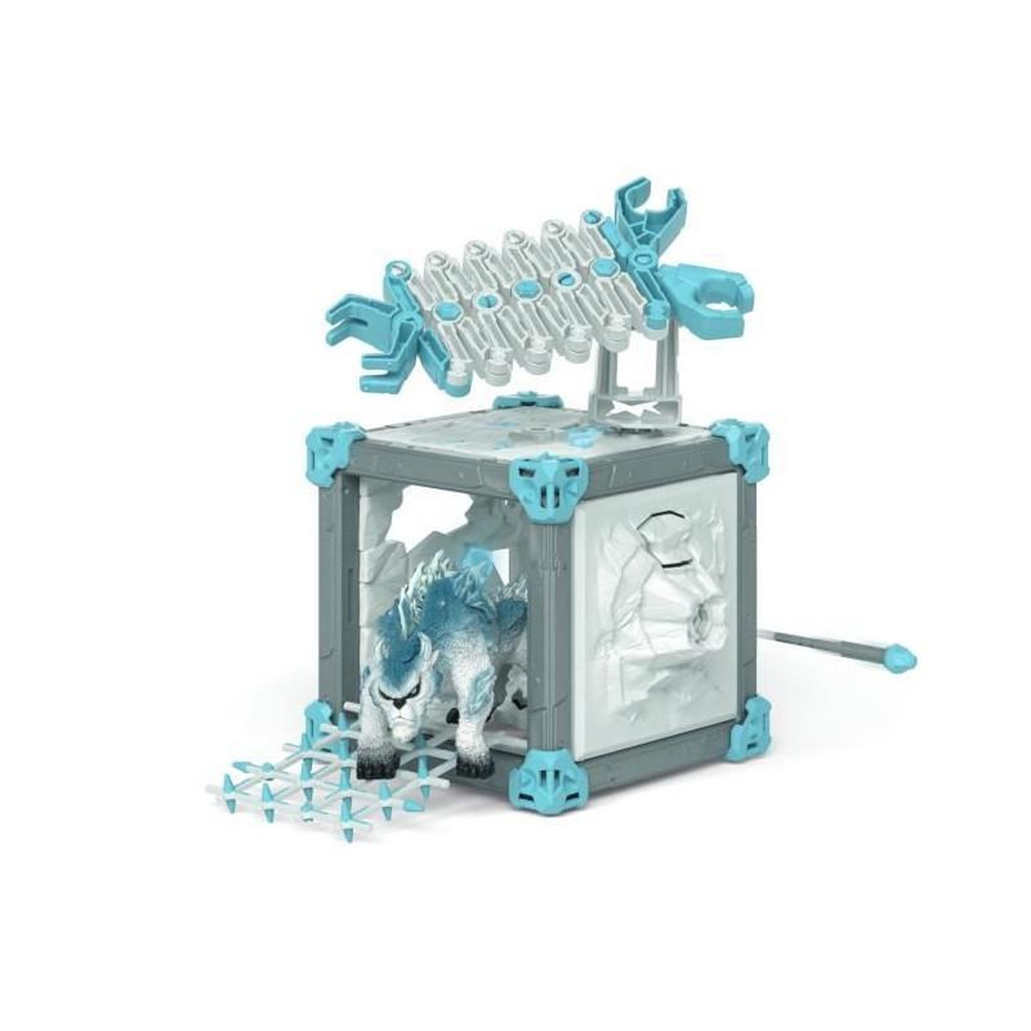 Schleich Coffret BattleCave Bete des Glaces, SCHLEICH 42733 Eldrador, Des 4 ans