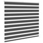 Voir la diapositive 3 : VIDAXL Store zebre noir 160x150 cm largeur du tissu 155,9 cm polyester