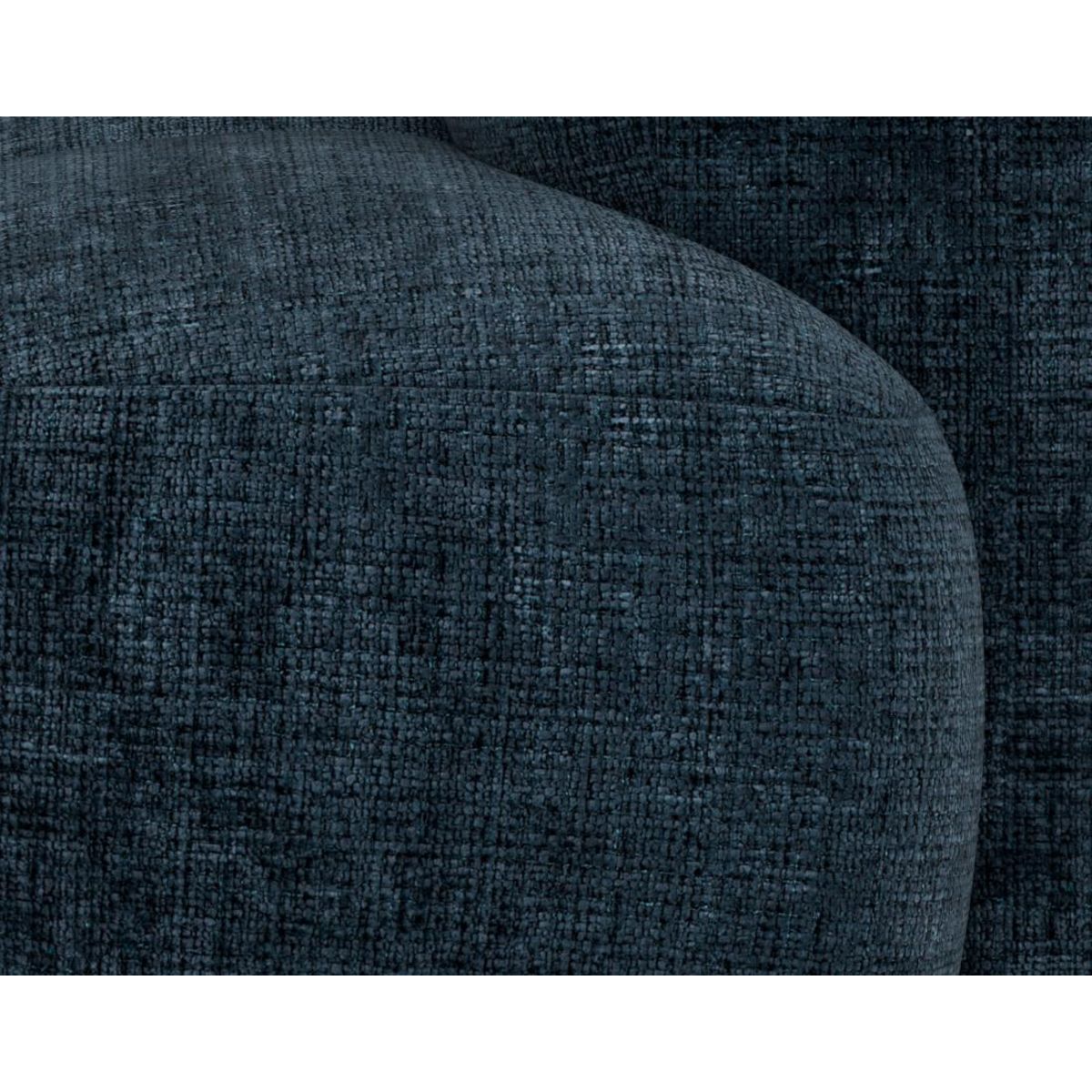 LISA DESIGN Grace - module d'assise gauche en velours texturé