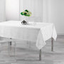 Voir la diapositive 2 : Paris Prix Nappe Imprimée  Domea  150x300cm Blanc