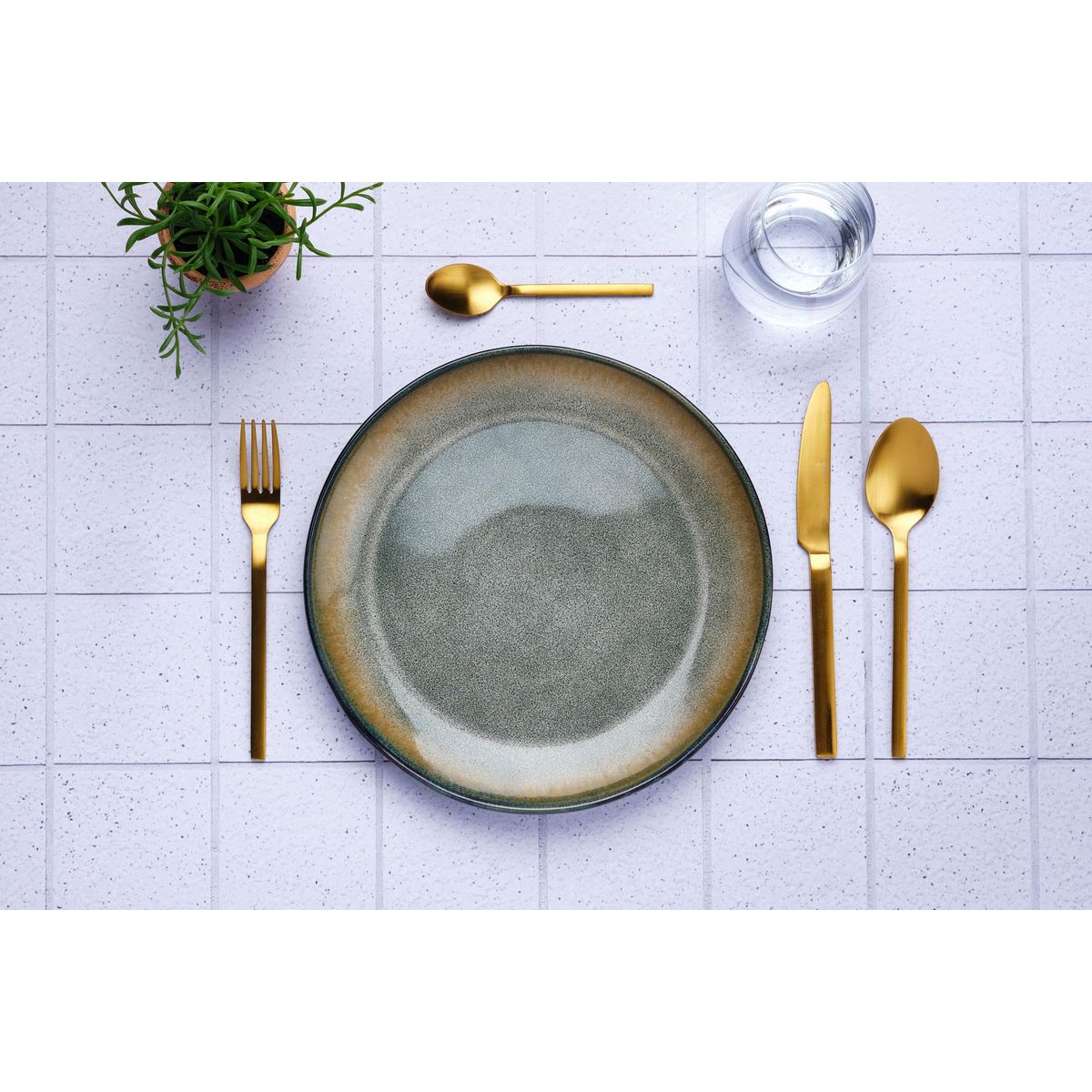 BJORN Coffret 6 petites cuillères TELMO - Gold