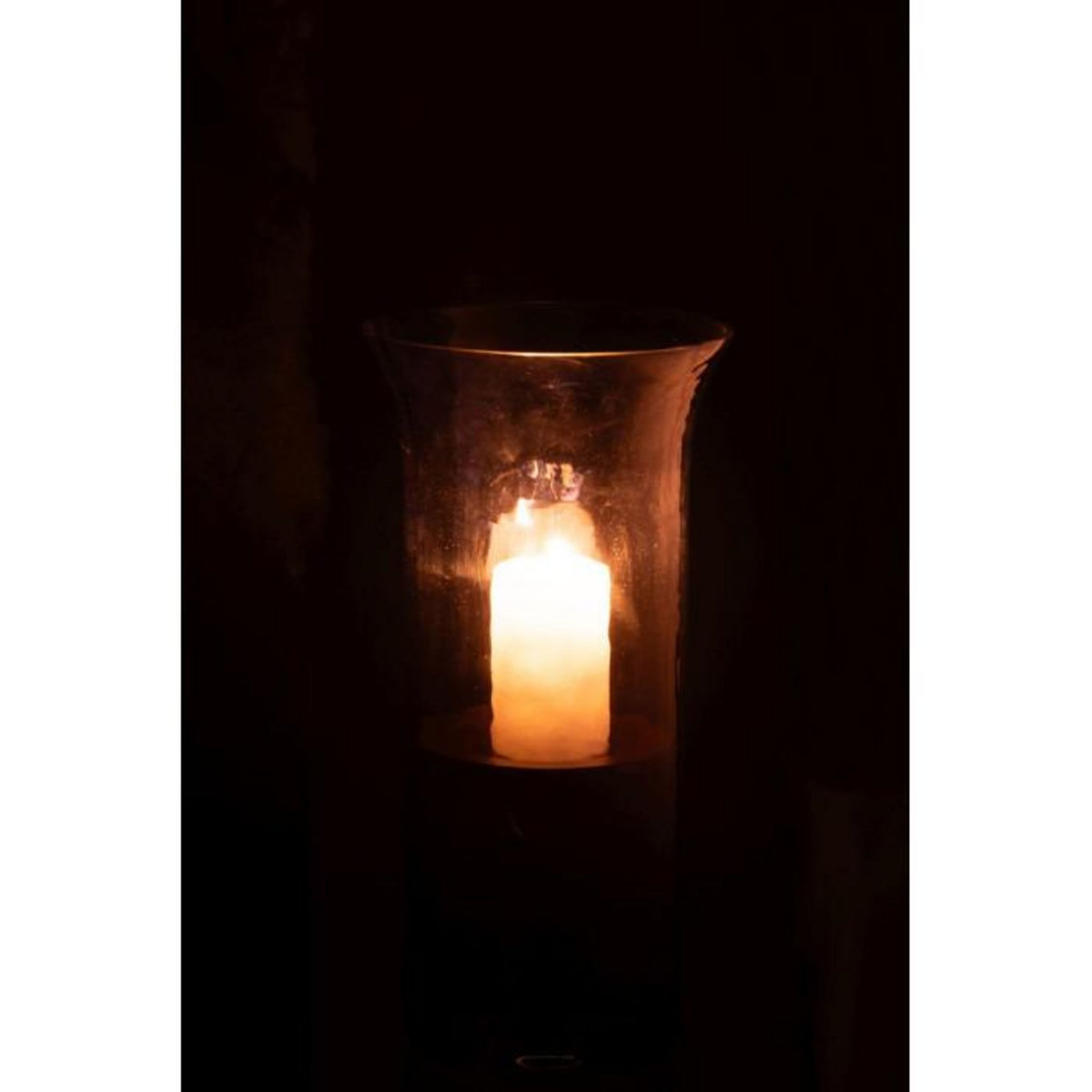 Paris Prix Photophore Étroit en Verre  Tarifa  30cm Bleu