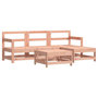 Voir la diapositive 2 : VIDAXL Salon de jardin 5 pcs bois massif douglas