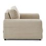 Voir la diapositive 2 : LISA DESIGN Garance - fauteuil en velours côtelé grosses côtes