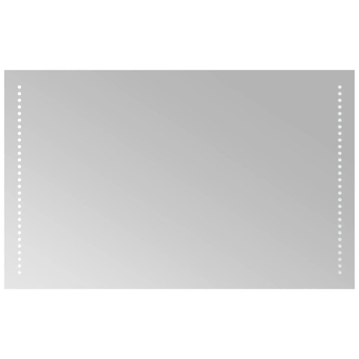 VIDAXL Miroir de salle de bain a LED 50x80 cm