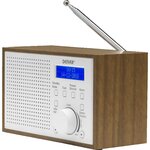Denver Electronics Radio portable Denver Electronics DAB-46 marron et blanc