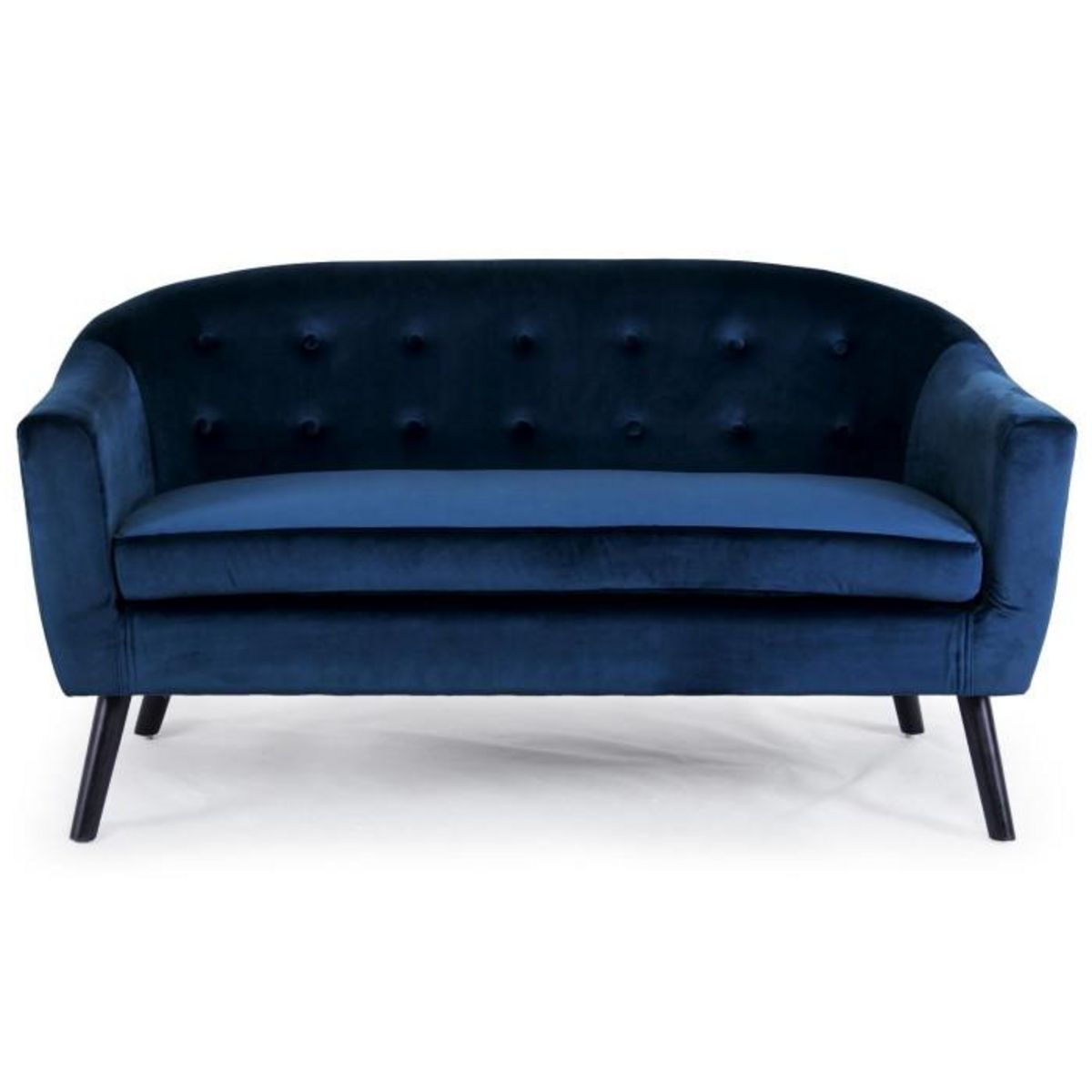 Paris Prix Canapé Scandinave Velours  Lopy  157cm Bleu