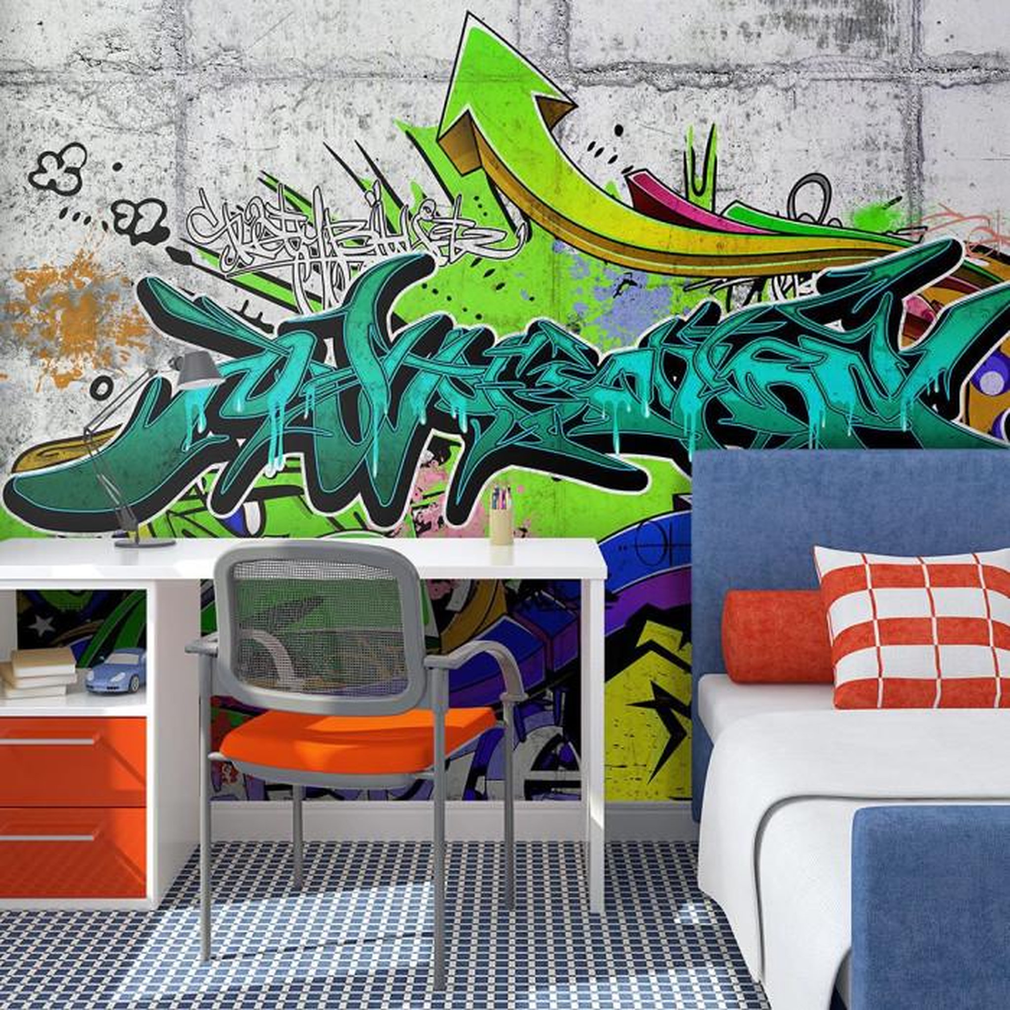 Paris Prix Papier Peint  Colours of a City. Coloris disponibles : Multicolore