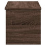 Voir la diapositive 5 : VIDAXL Boîte de rangement chene marron 90x35x35 cm bois d'ingenierie