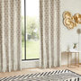 Voir la diapositive 3 : ATMOSPHERA Rideau Jacquard en Velours  Luna  140x260cm Beige Lin
