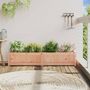 Voir la diapositive 3 : VIDAXL Jardiniere 150x31x31 cm bois massif douglas