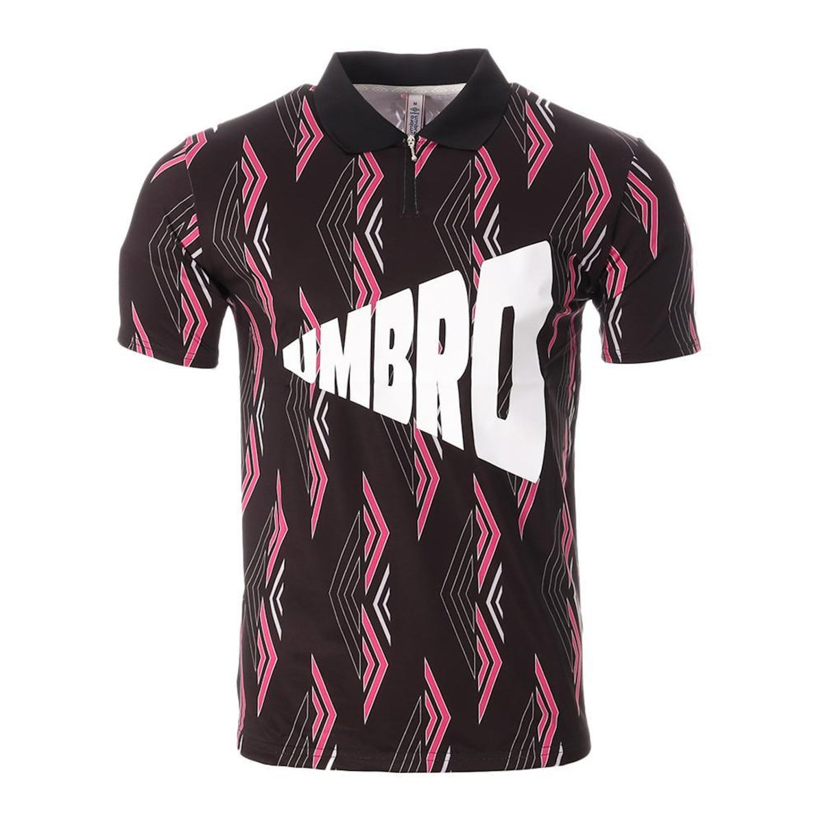 UMBRO Polo Noir/Rose Homme Umbro King Polo