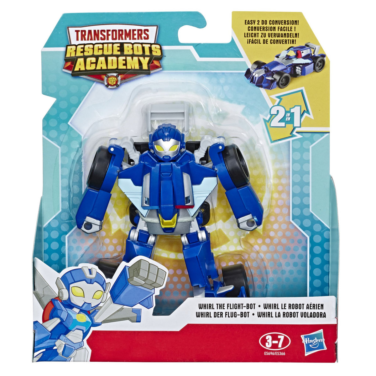 HASBRO Robot secouriste transformable 12 cm - Transformers Rescue Bots Academy