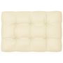 Voir la diapositive 4 : VIDAXL Coussins de canape palette lot de 7 Creme