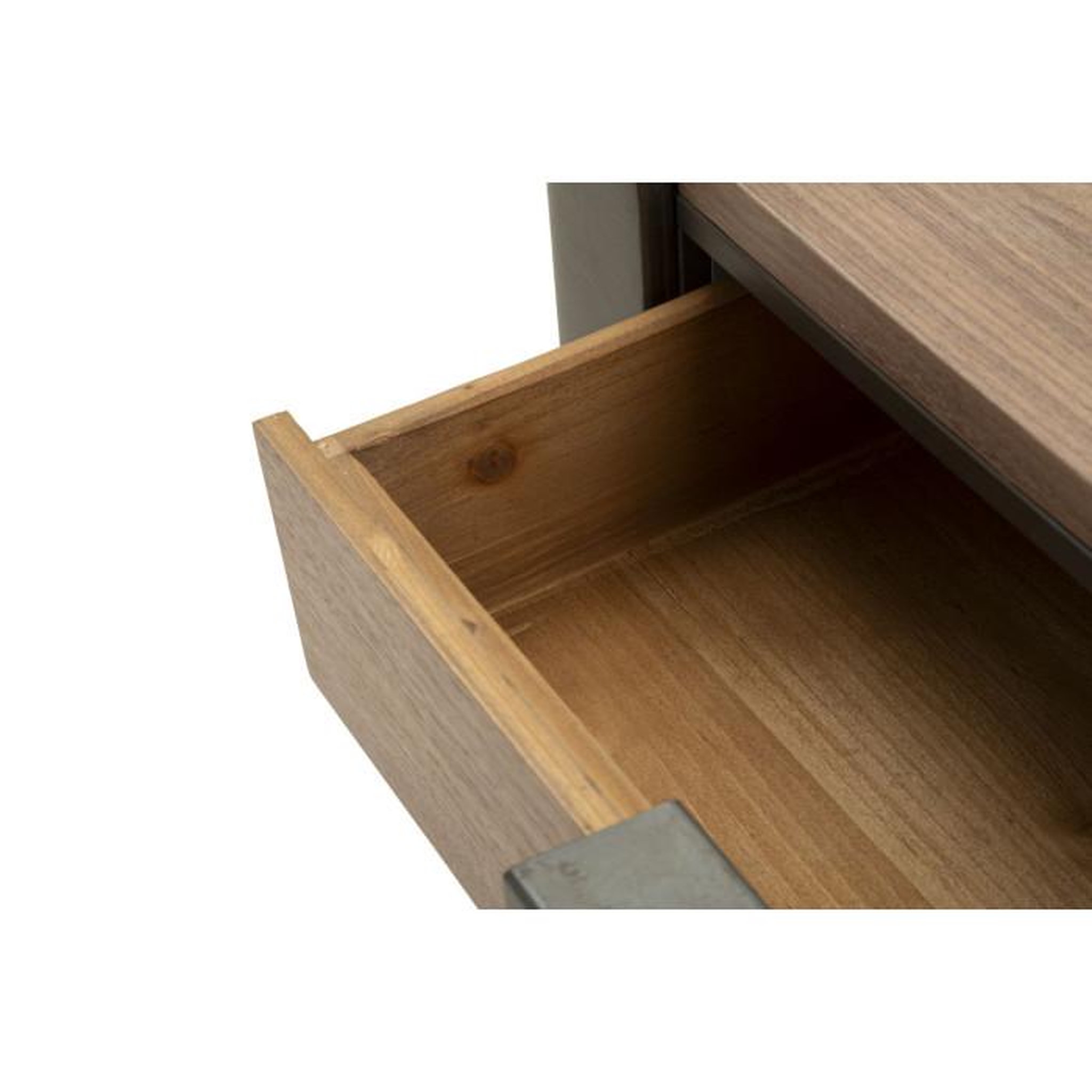 Voir la diapositive 6 : Paris Prix Table Basse 2 Tiroirs en Bois  Toronto  60cm Naturel