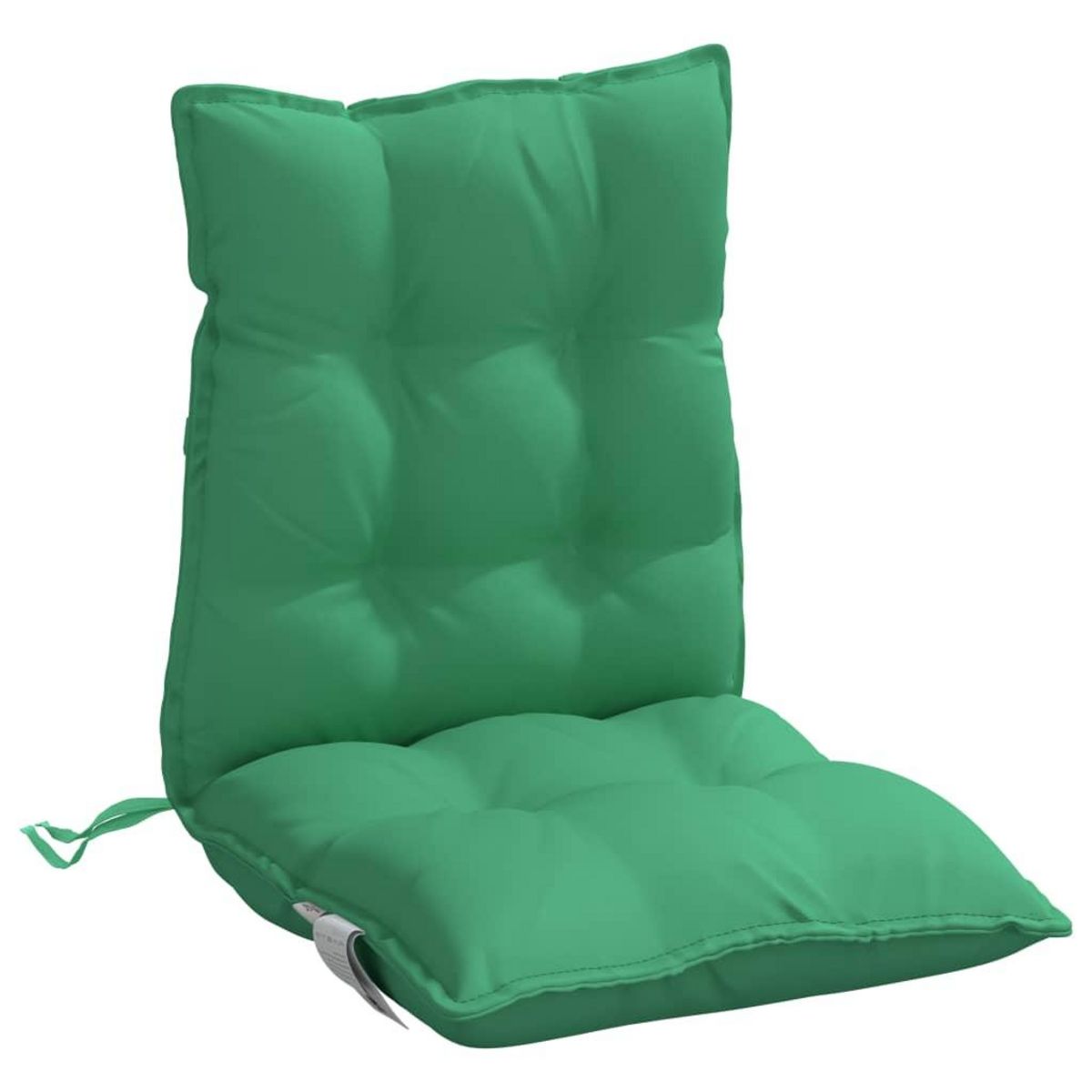 VIDAXL Coussins de chaise a dossier bas lot de 6 vert tissu oxford