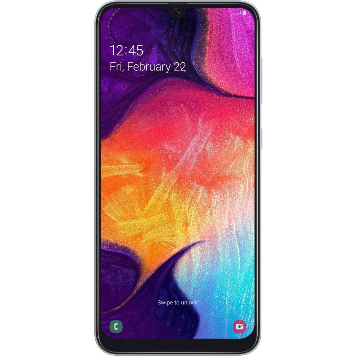 Samsung Galaxy A50 (Dual Sim) Reconditionné 128 Go - Grade A - Blanc