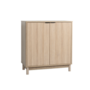 Voir la diapositive 3 : CONCEPT USINE Buffet en bois avec 2 portes et 2 niches SCANDI