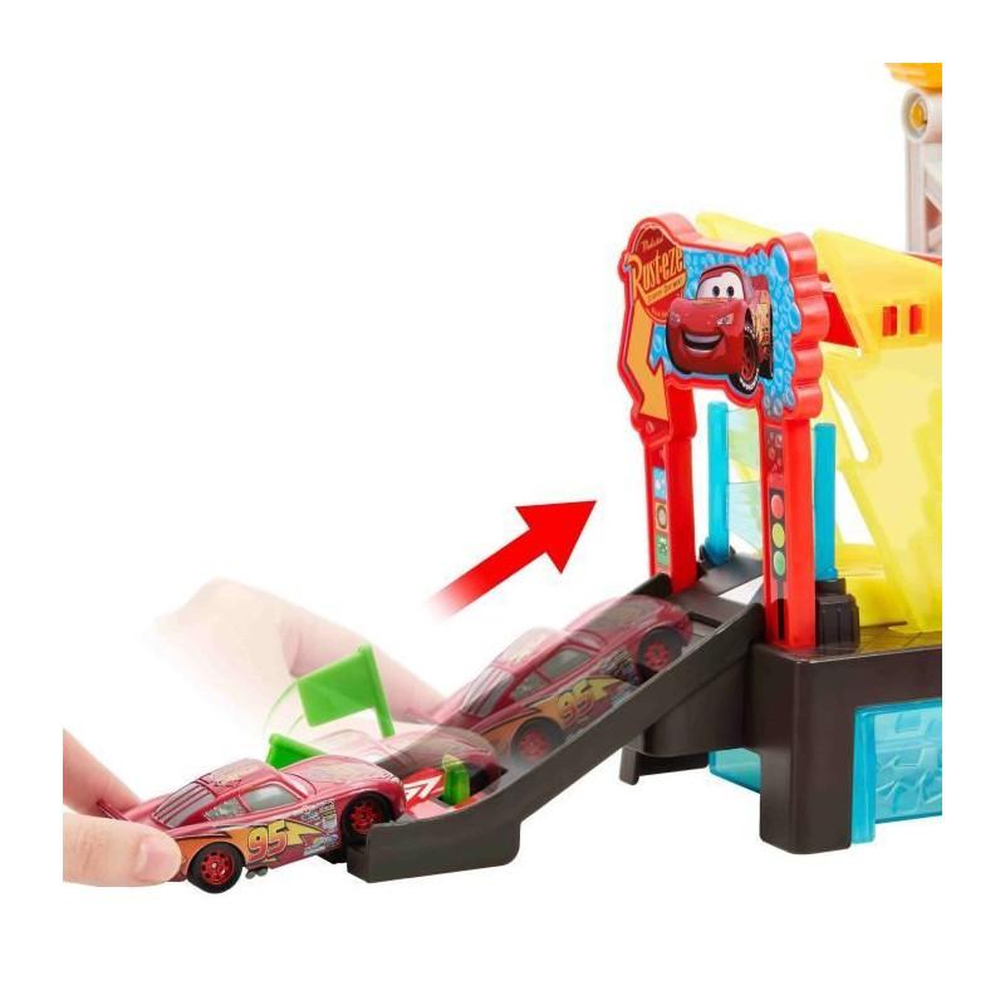 Voir la diapositive 5 : Hot Wheels STATION DE LAVAGE COLOR CHANGE