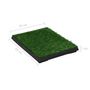 Voir la diapositive 6 : VIDAXL Tapis pour animaux 2 pcs avec plateau et gazon artificiel Vert