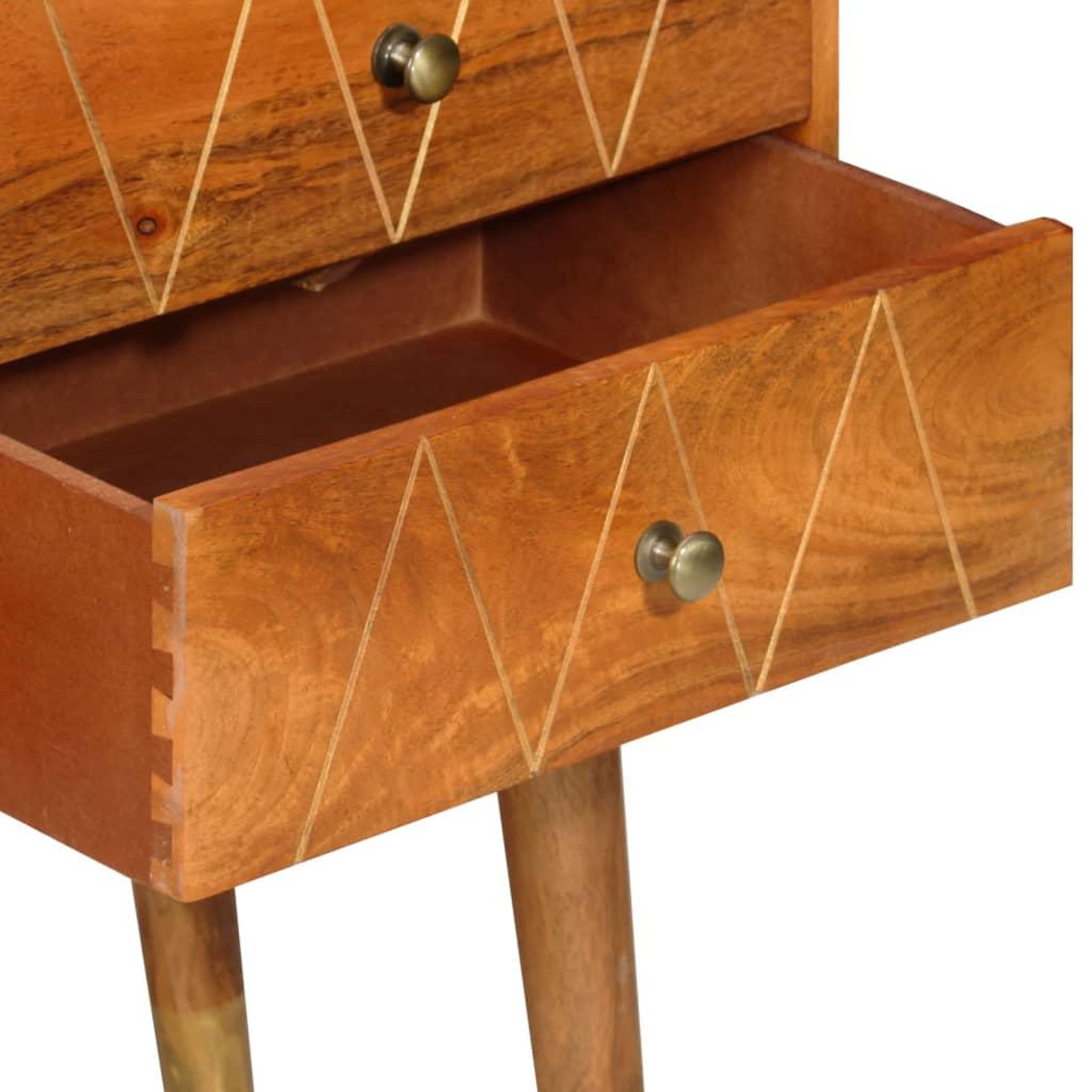 Voir la diapositive 5 : VIDAXL Buffet 85x40x70 cm Bois de manguier solide