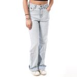 MONDAY PREMIUM Jean Droit Femme Monday Premium Wide. Coloris disponibles : Bleu