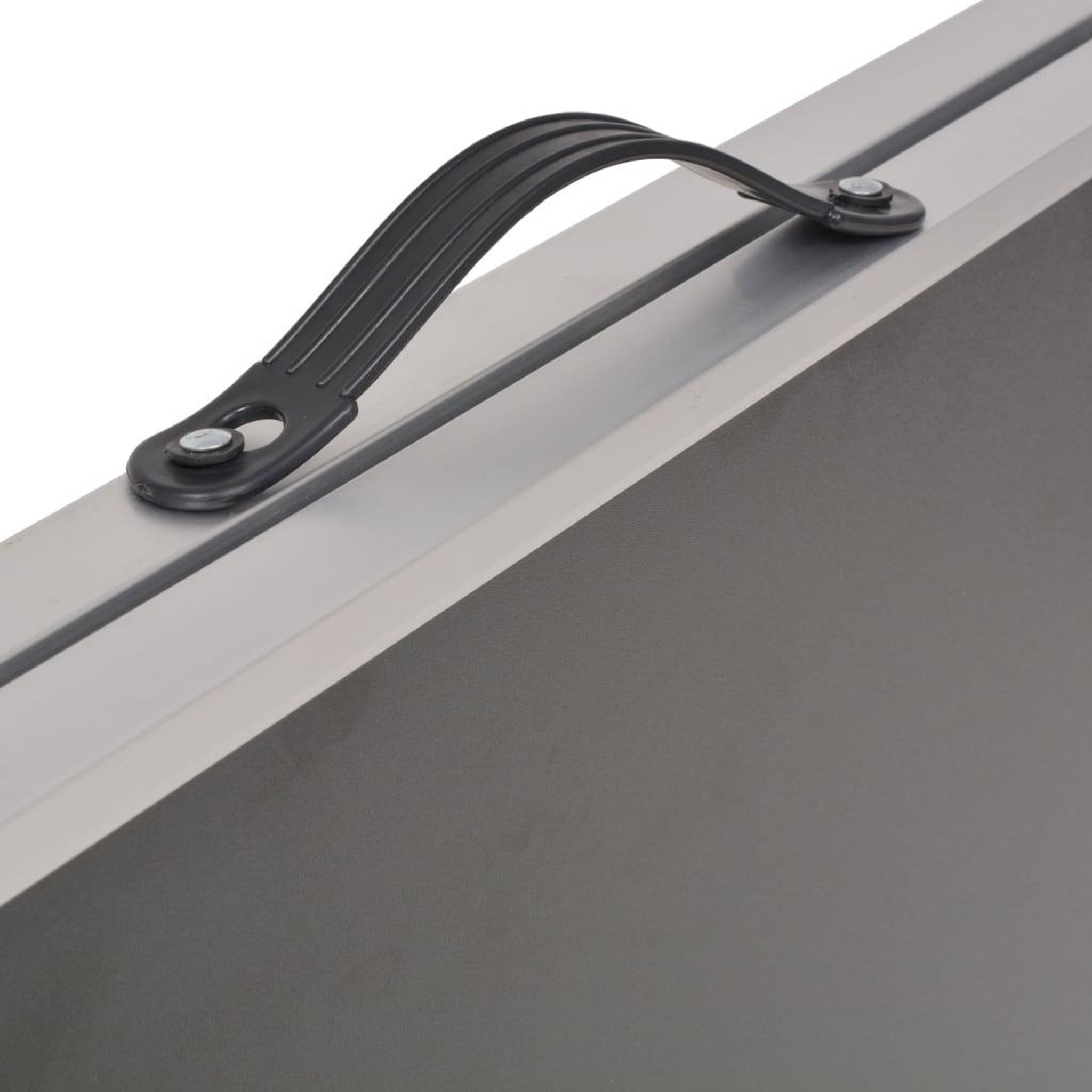 Voir la diapositive 5 : VIDAXL Table pliable de collage MDF et aluminium 200 x 60 x 78 cm