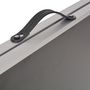 Voir la diapositive 5 : VIDAXL Table pliable de collage MDF et aluminium 200 x 60 x 78 cm