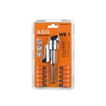 AEG Renvoi d'angle WB1 et 10 embouts de vissage AEG 4932430173