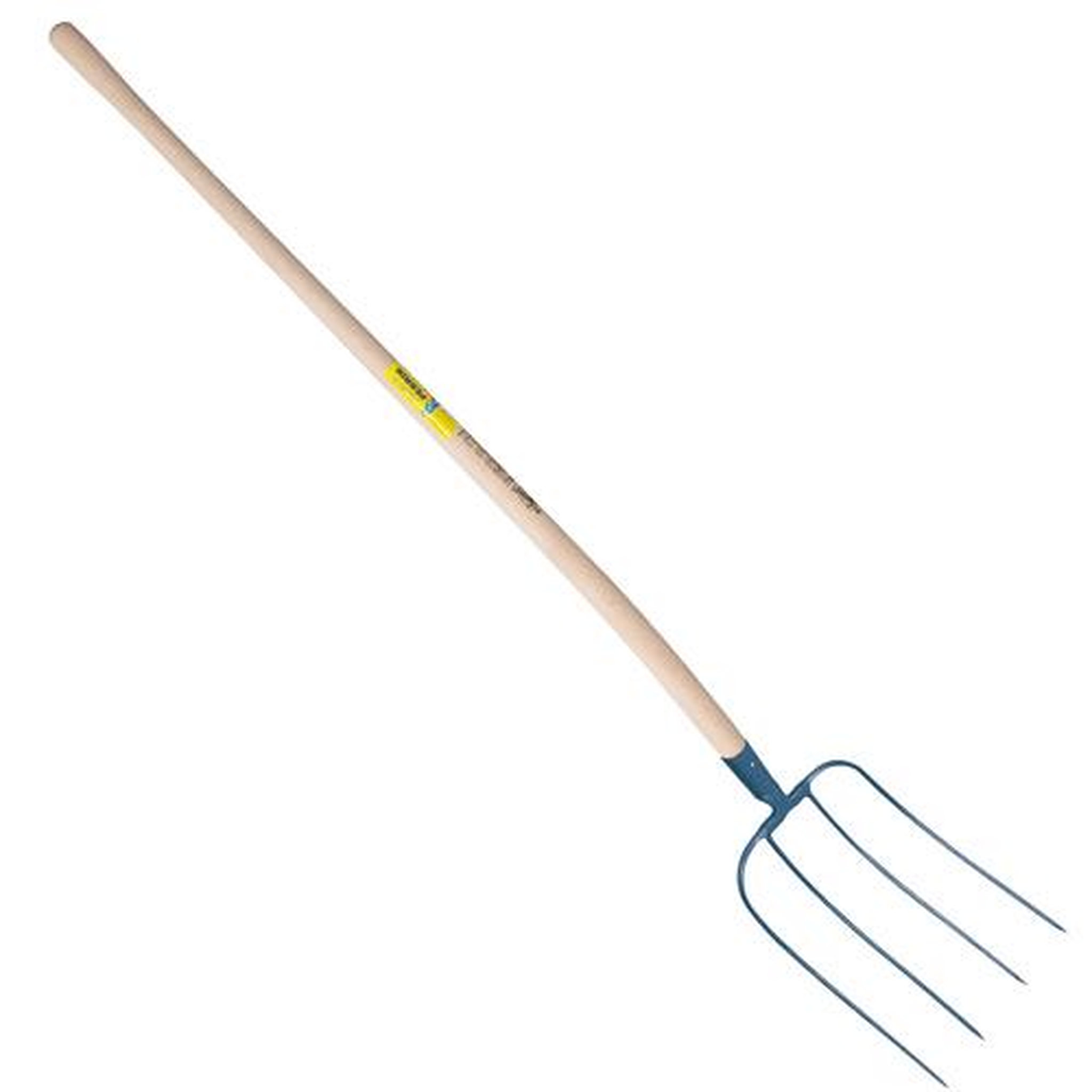 OUTILS PERRIN Fourche d'ecurie large 4 dents manche pomme