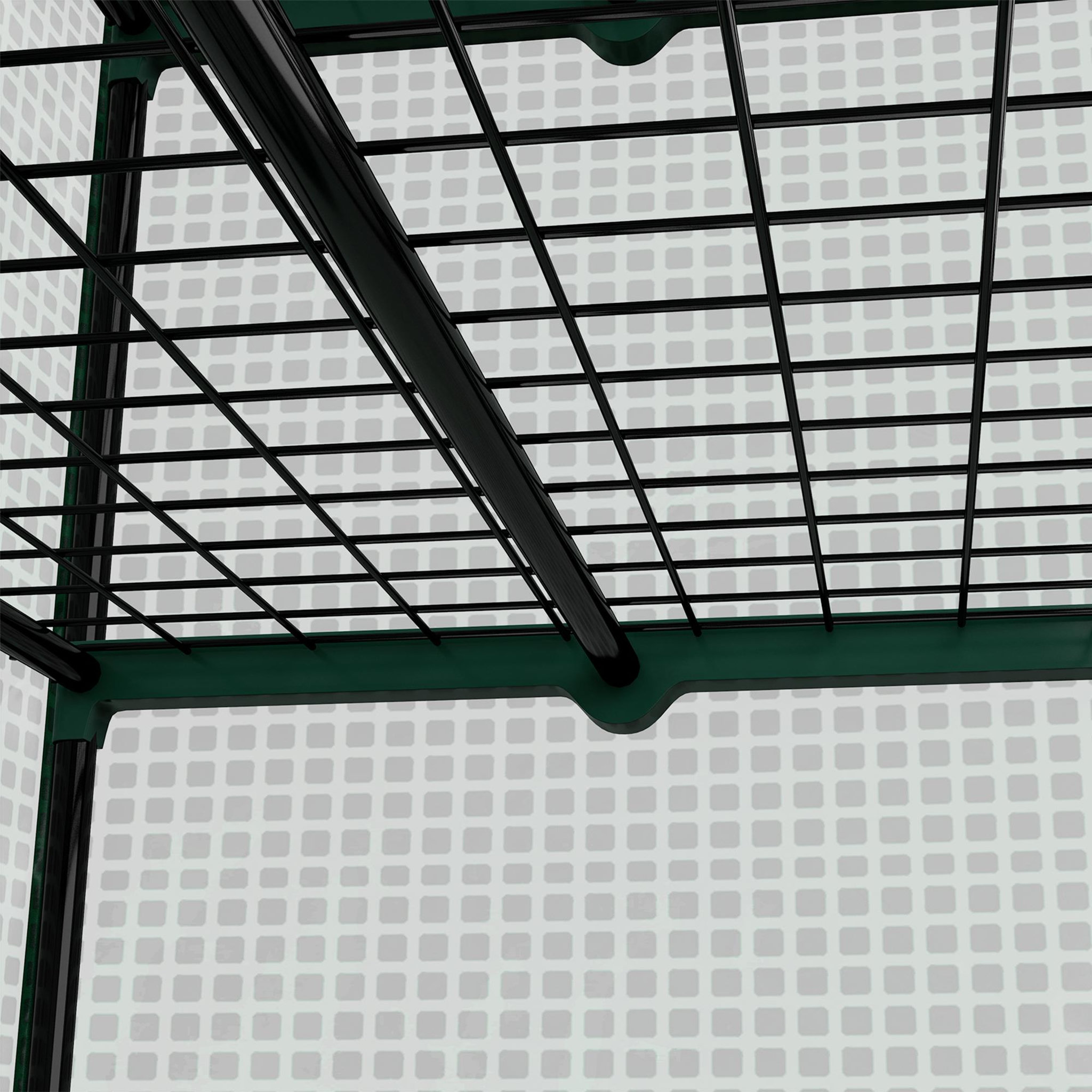 Voir la diapositive 5 : OUTSUNNY Serre de jardin balcon étagère serre 4 niveaux acier bâche PE haute densité vert
