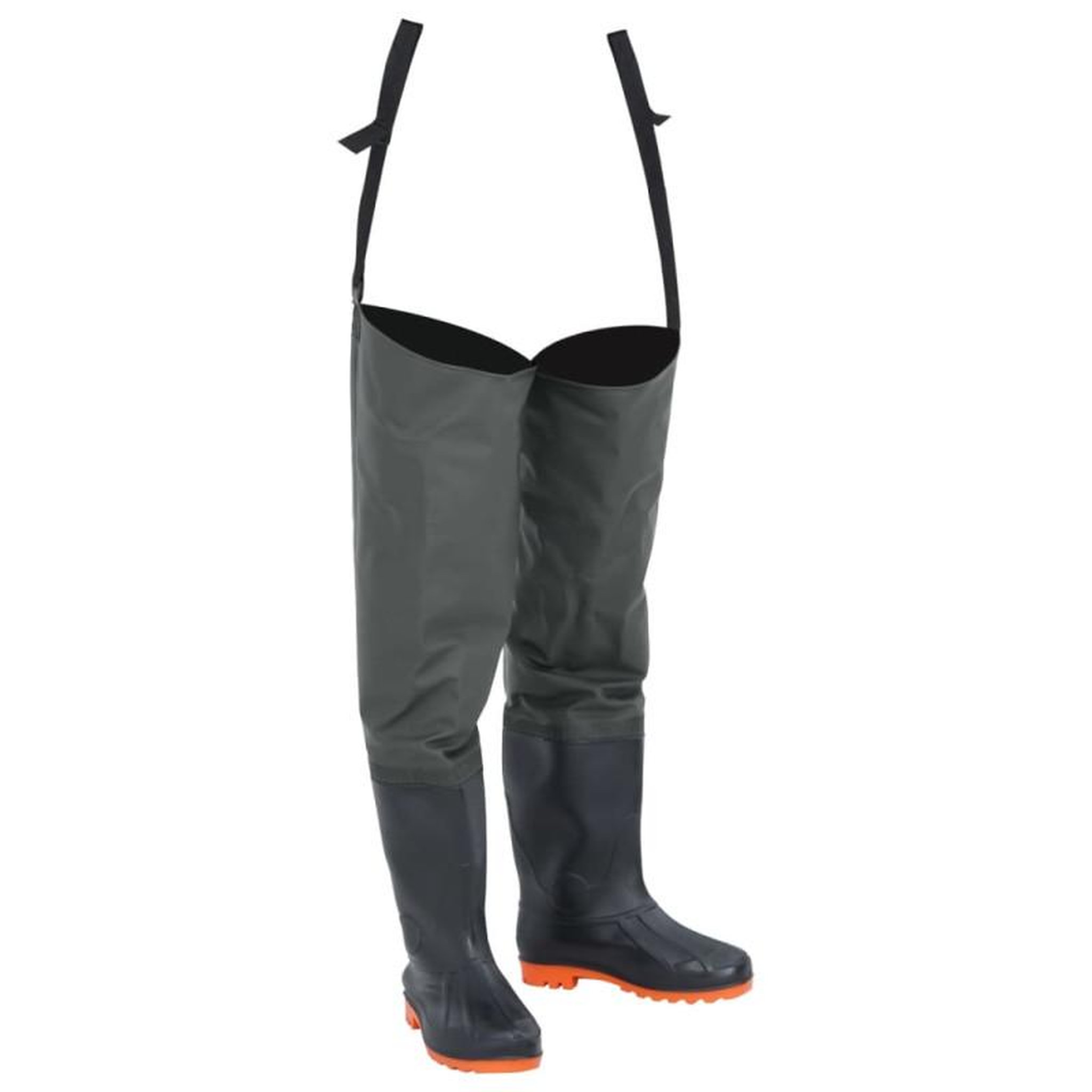 Voir la diapositive 1 : VIDAXL Cuissardes vert foncé taille 43