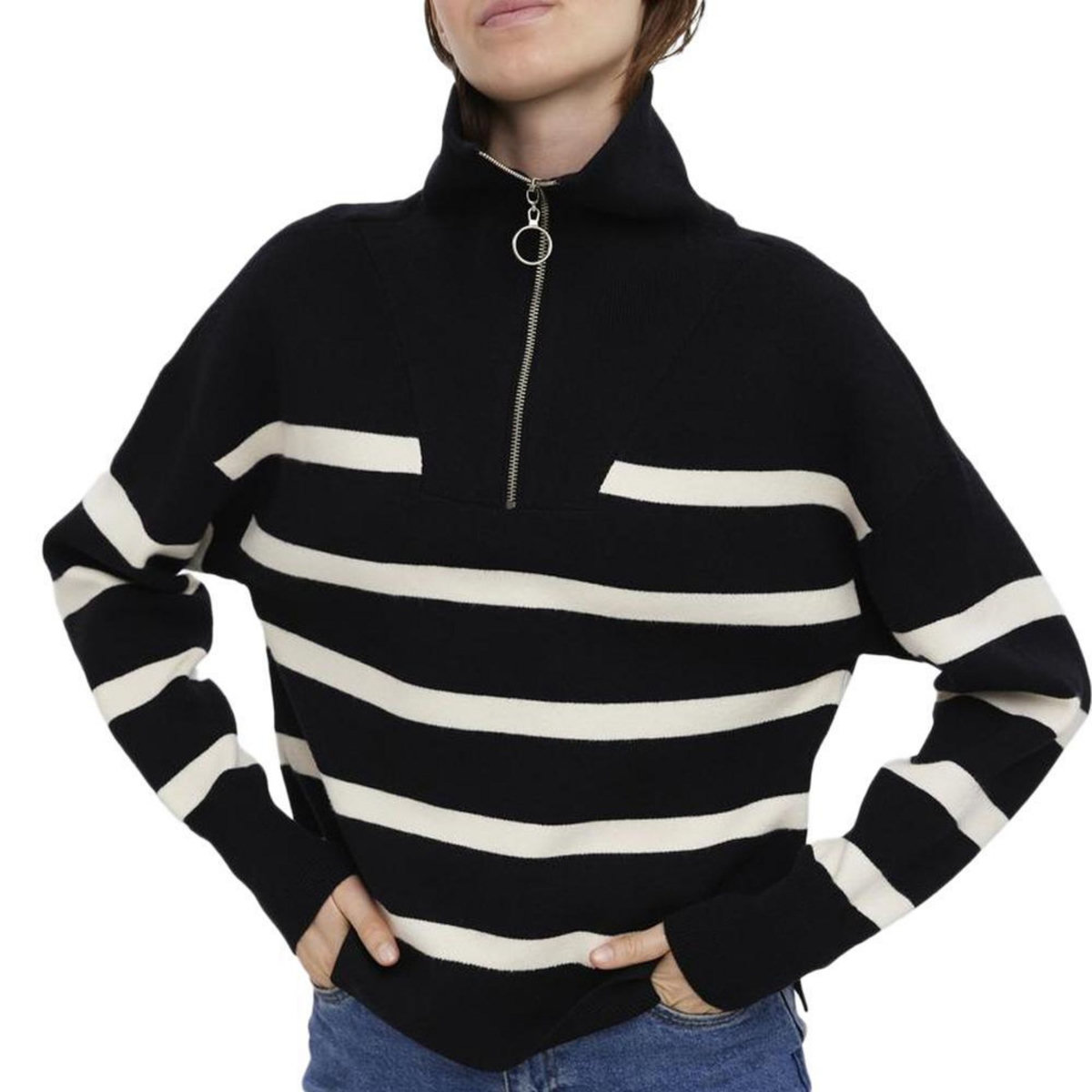 Vero Moda Pull /beige Femme Vero Moda Saba