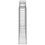 Voir la diapositive 4 : VIDAXL Panier de gabions arque 300x30x140/160 cm Fer galvanise