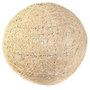 Voir la diapositive 1 : Paris Prix Lampe Suspension Ronde  Tissée  30cm Naturel